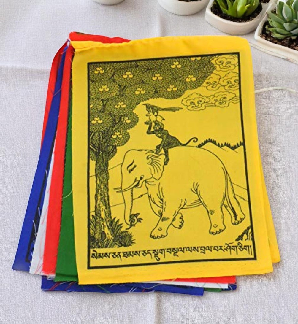 The Four Peaceful Friends Prayer Flags