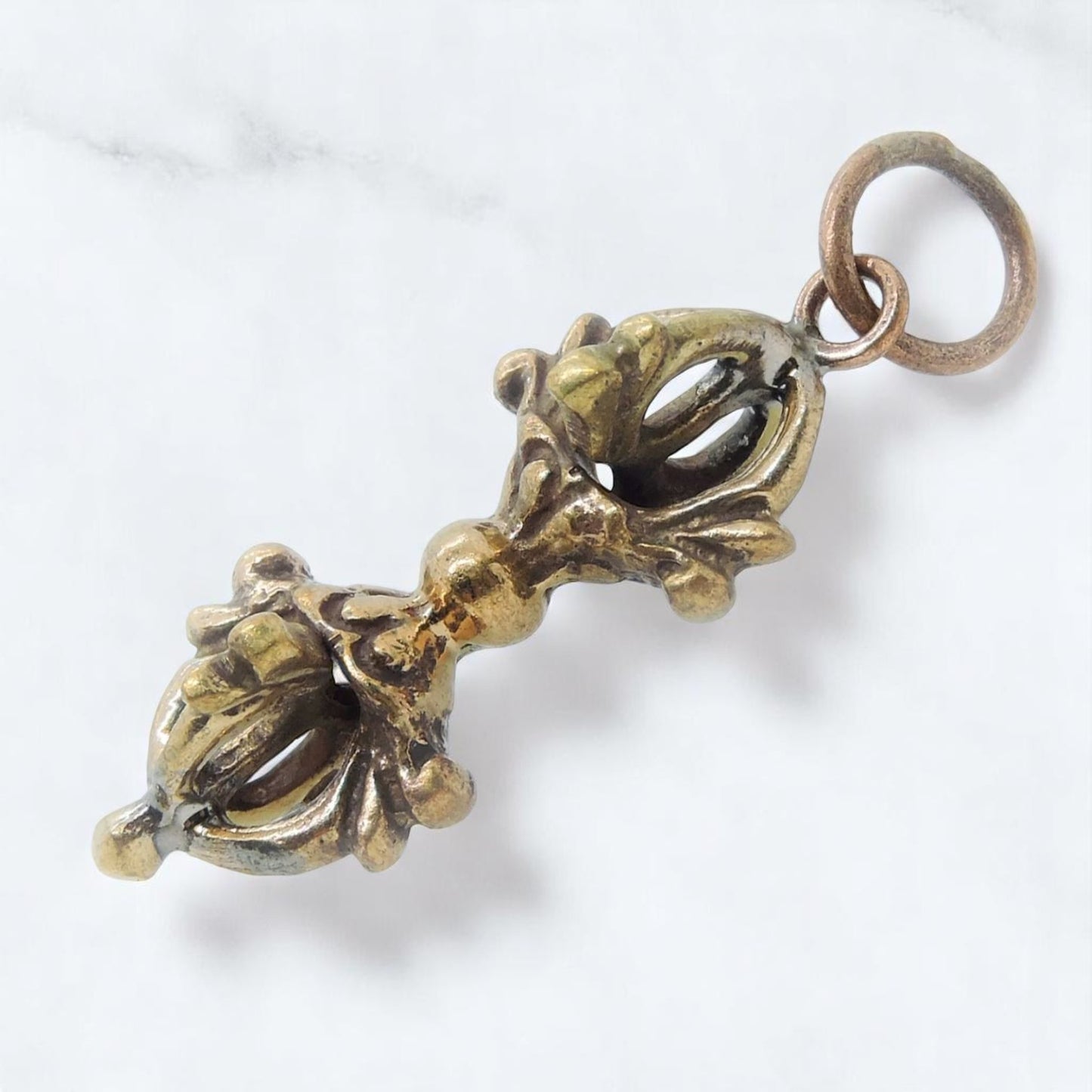 Handmade Copper Dorje Vajra Wisdom Pendant