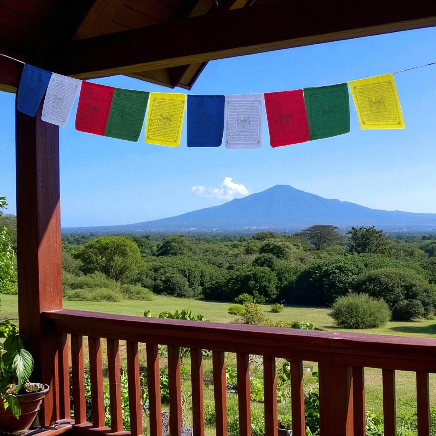 Guru Rinpoche prayer flags set of 10