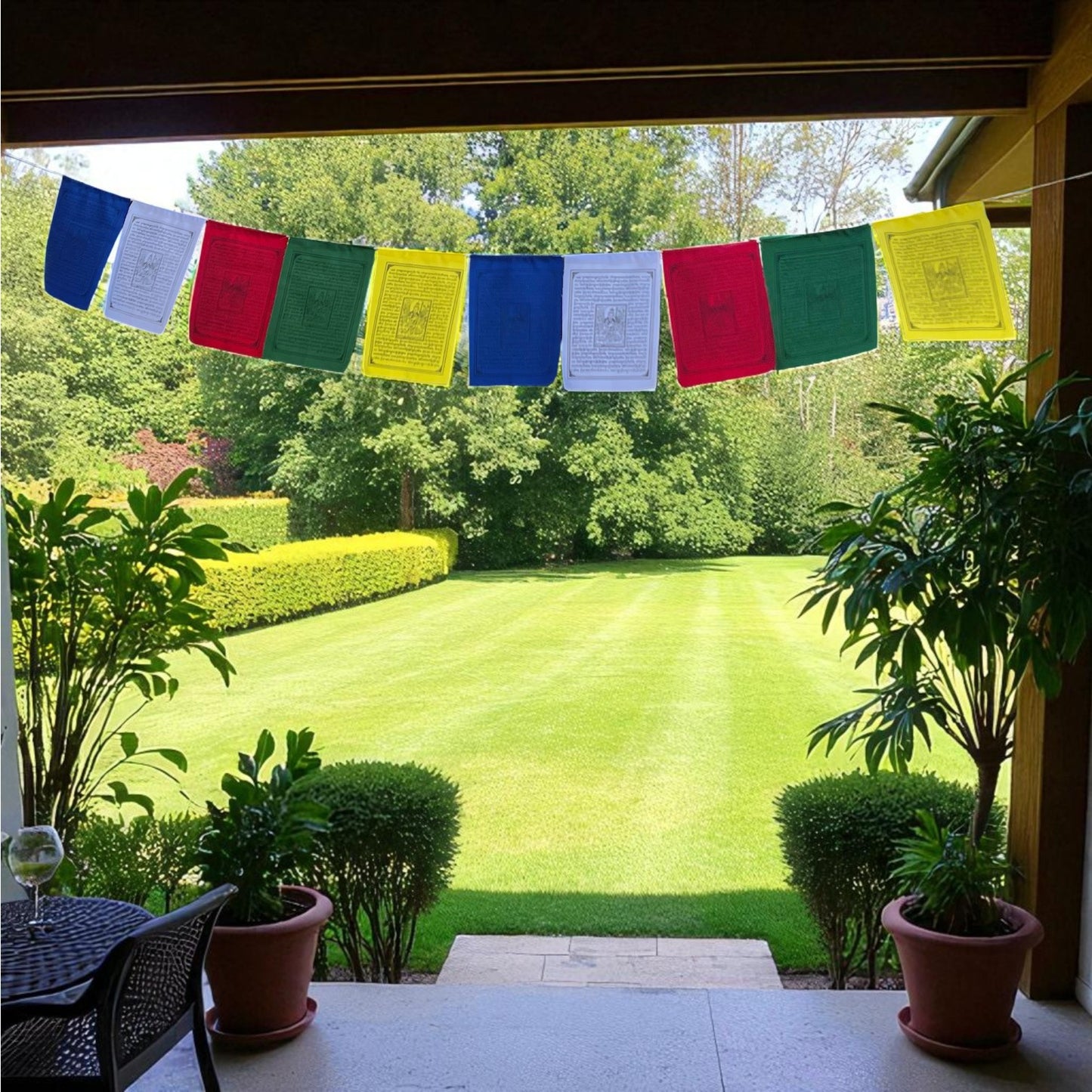 Guru Rinpoche prayer flags set of 10