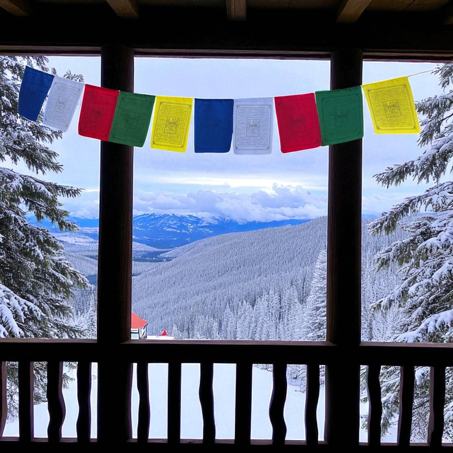 Guru Rinpoche prayer flags set of 10