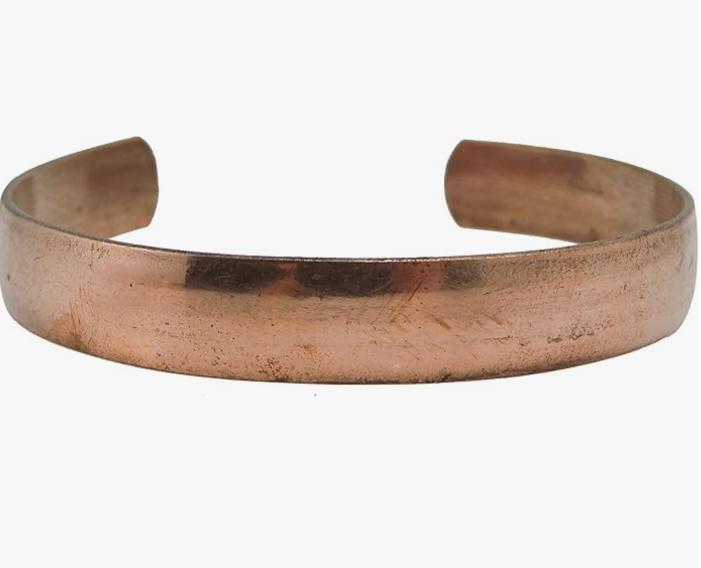 Tibetan Hand Crafted Copper Medicine Bracelet From Nepal (Style 2)