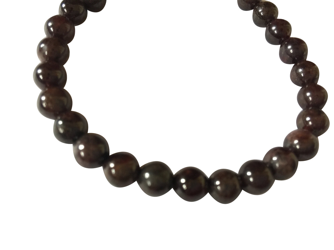 Garnet Beads Wrist Mala Yoga Bracelet