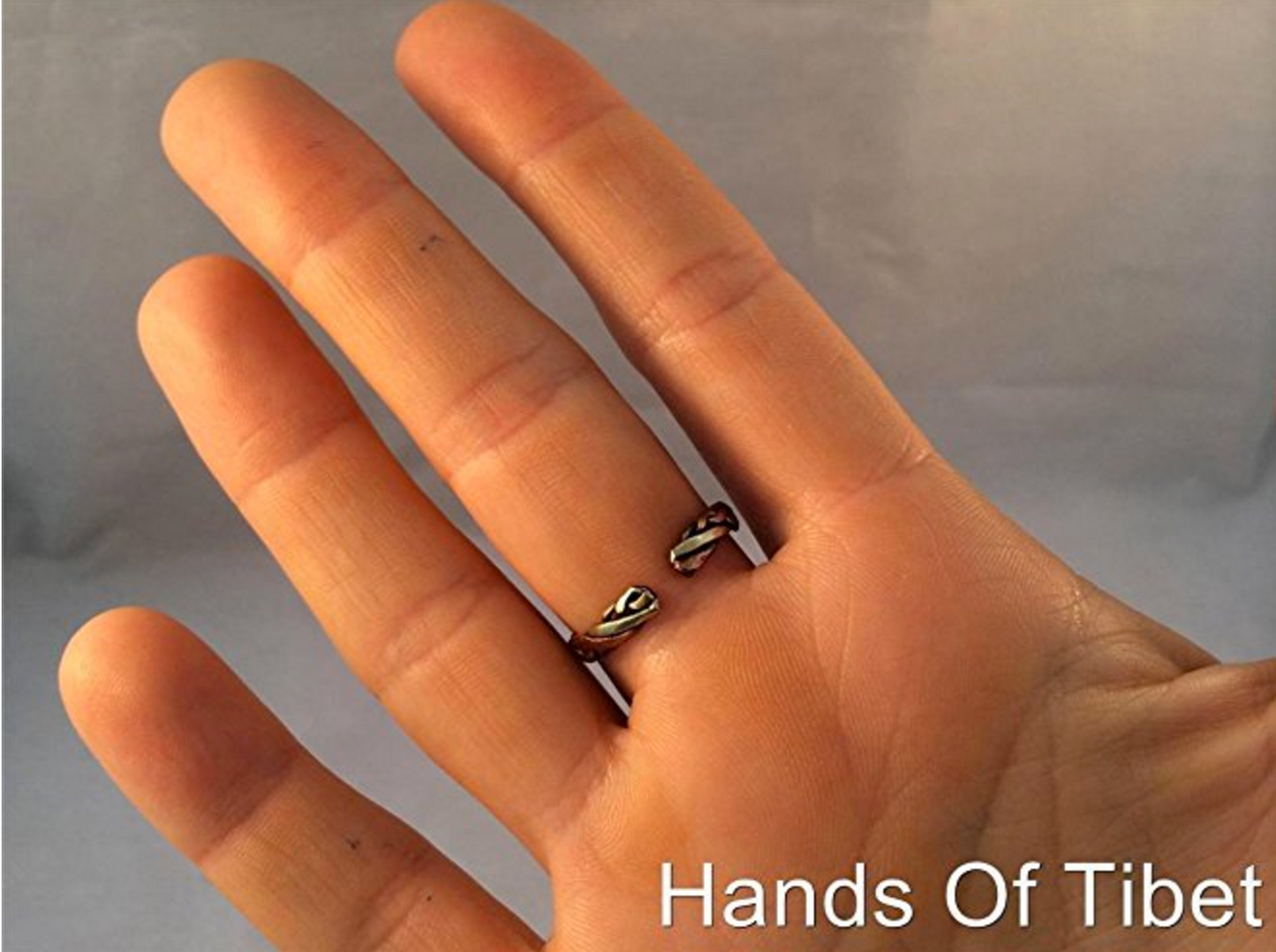 Handmade Three Metal Healing Medicine Ring From Nepal
