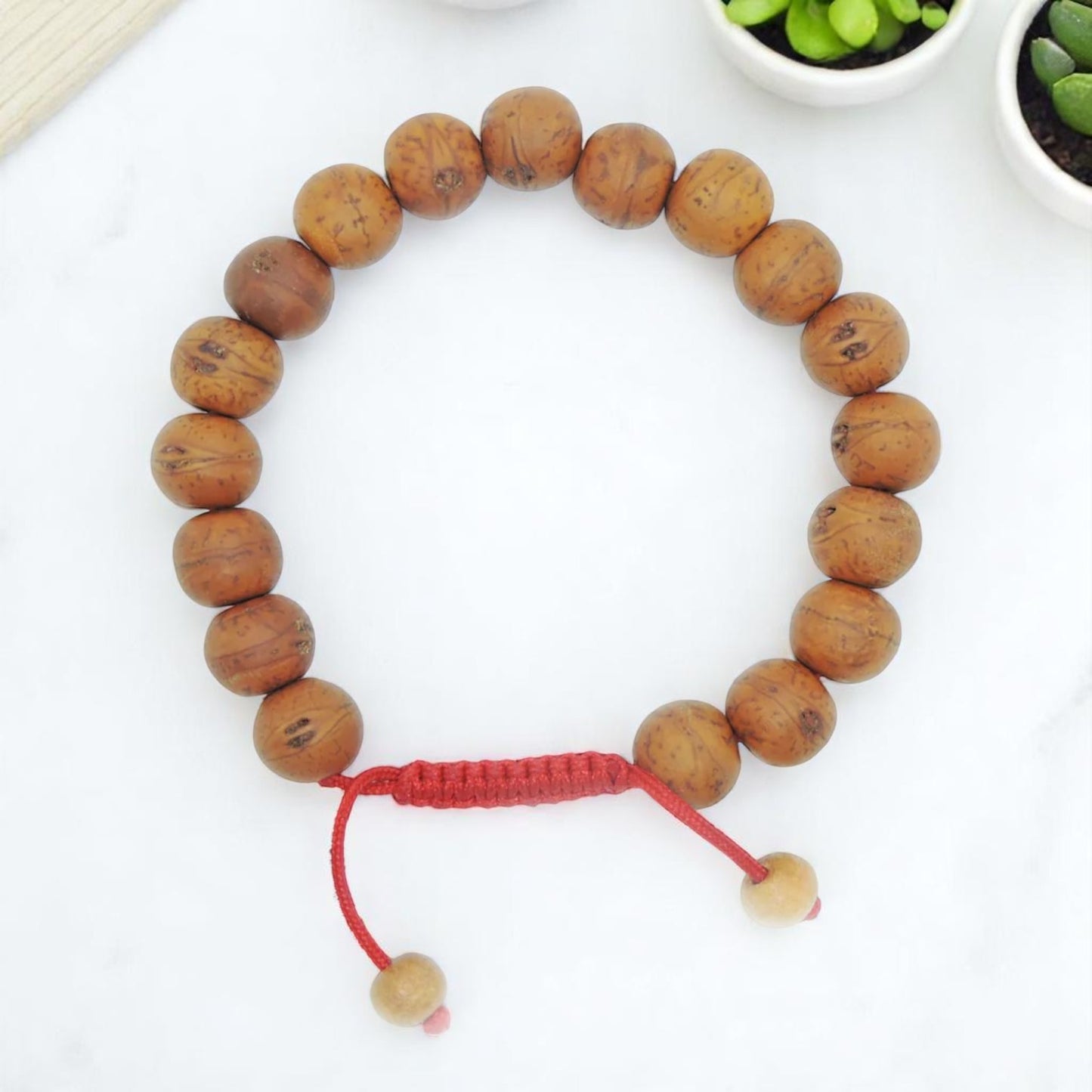 Large Bodhi Seed Wrist Mala/ Bracelet for Meditation