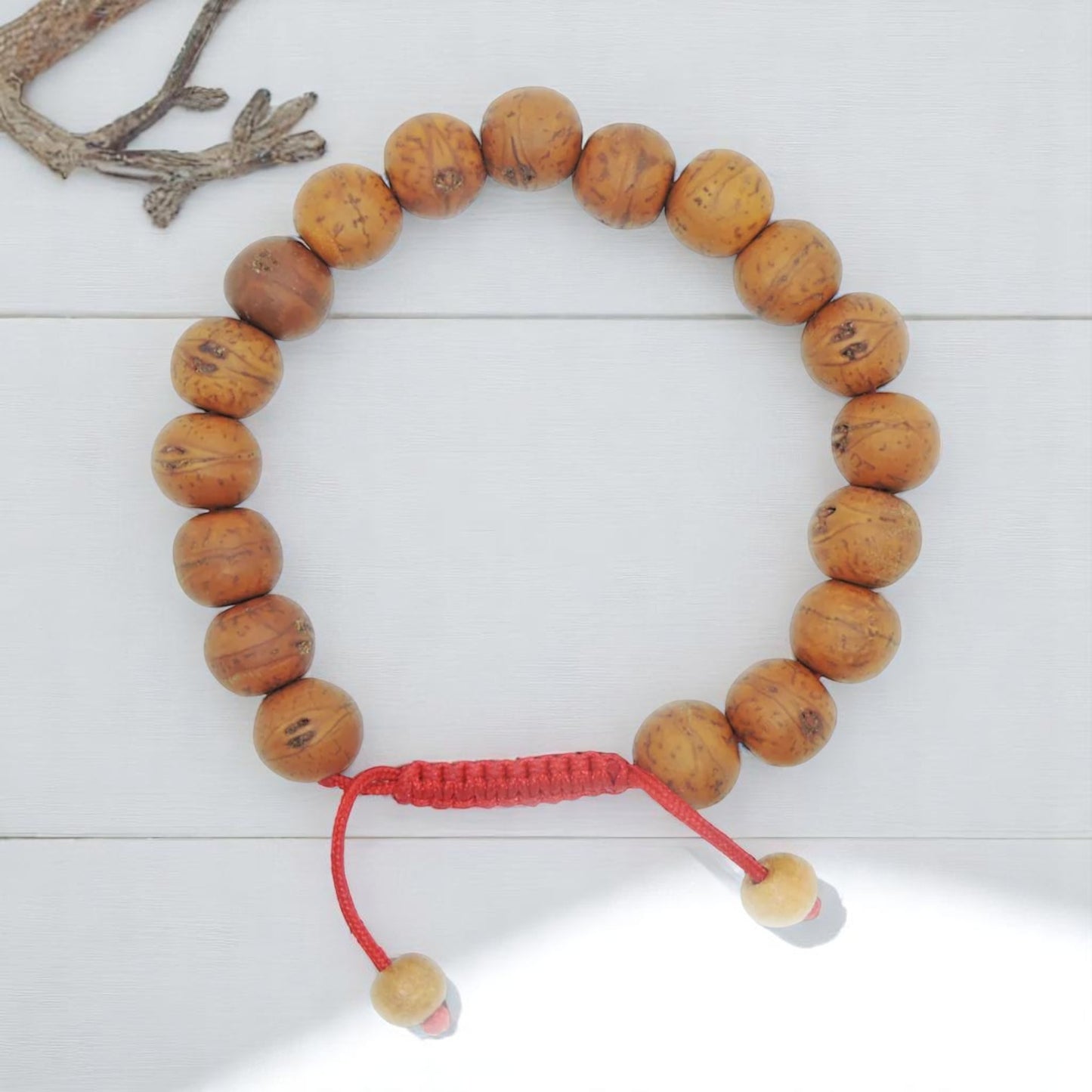 Large Bodhi Seed Wrist Mala/ Bracelet for Meditation