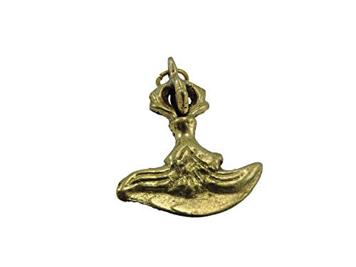 Handmade Tibetan Phurba (Digug) Pendant From Nepal (Many Choices) (Silver plated Degug)