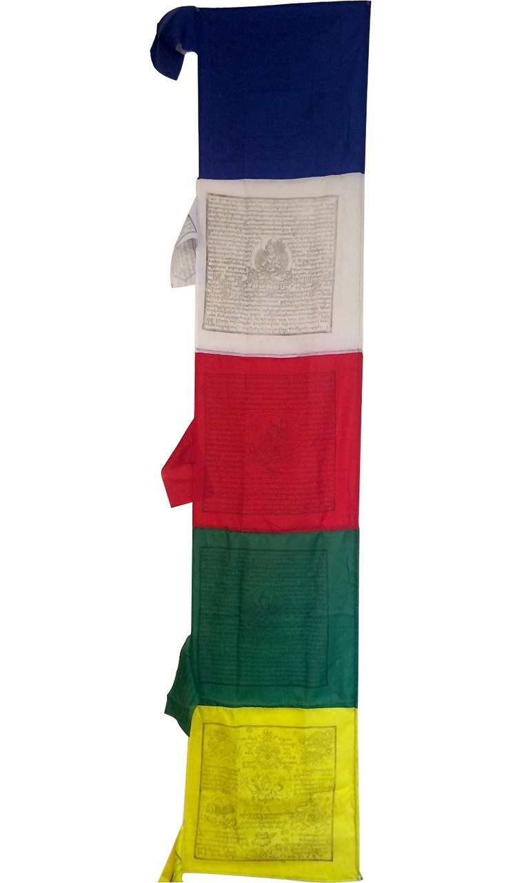 Tibetan Vertical Prayer Flags