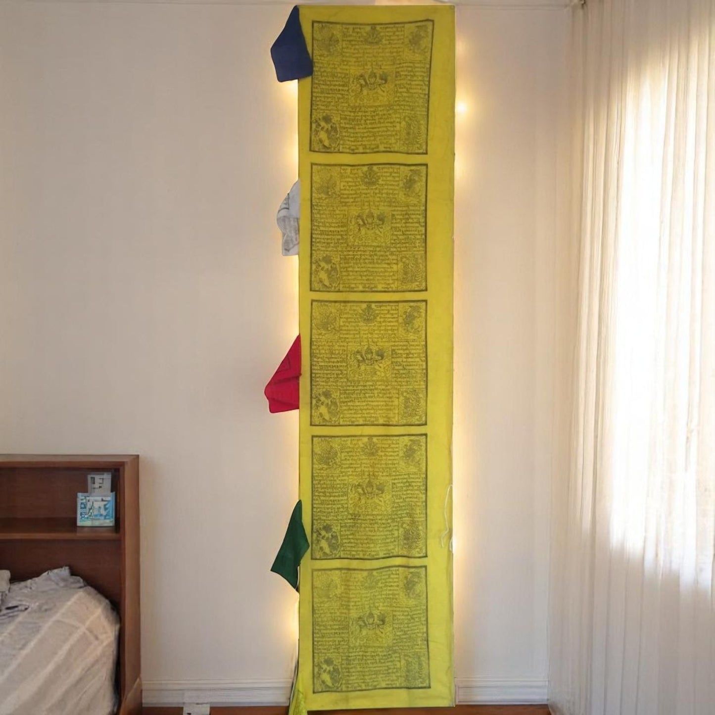 Tibetan Vertical Prayer Flags Wind Horse Good Luck