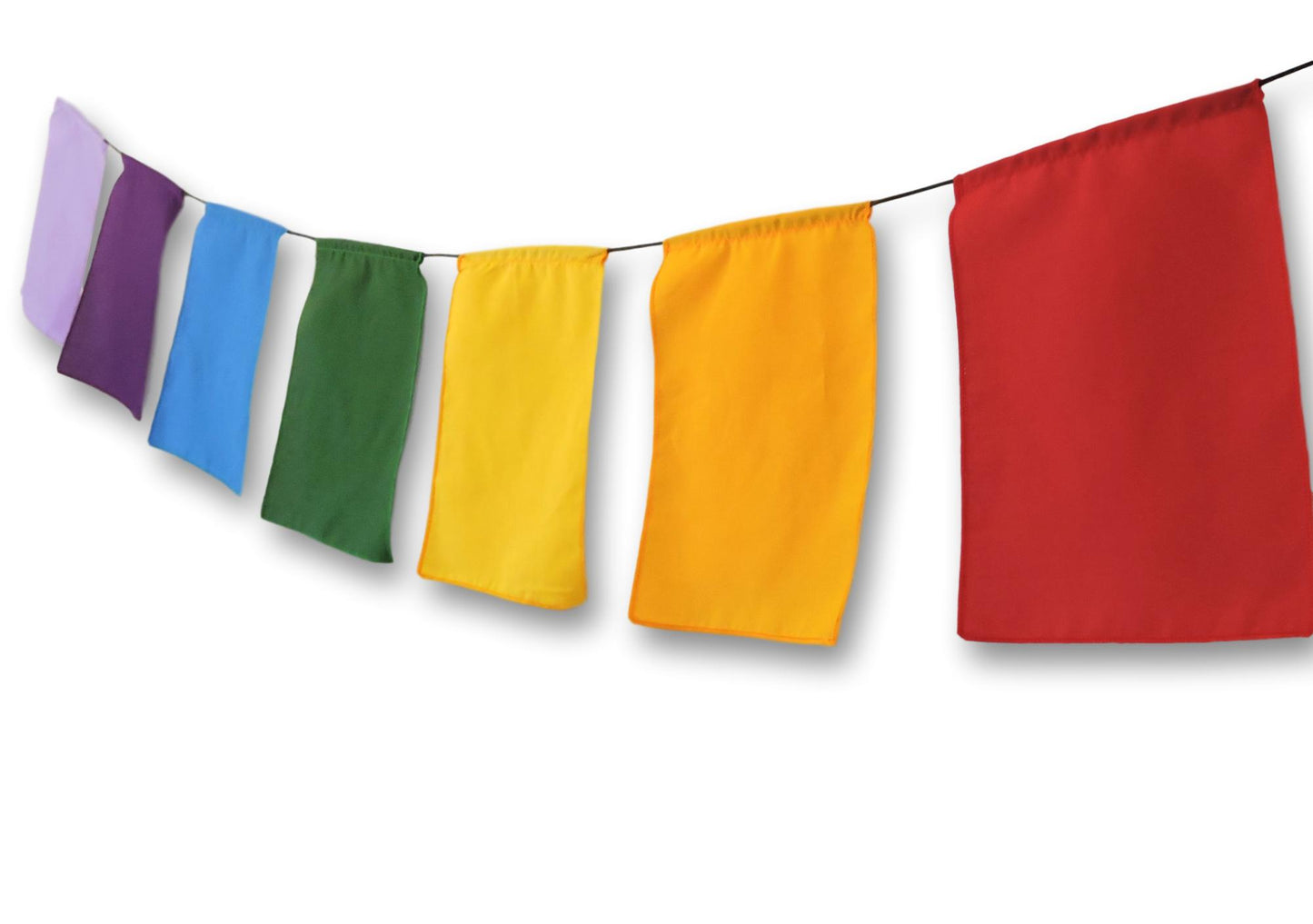 Blank prayer flags high quality surged Edge Put Your own Prayers 6X8"