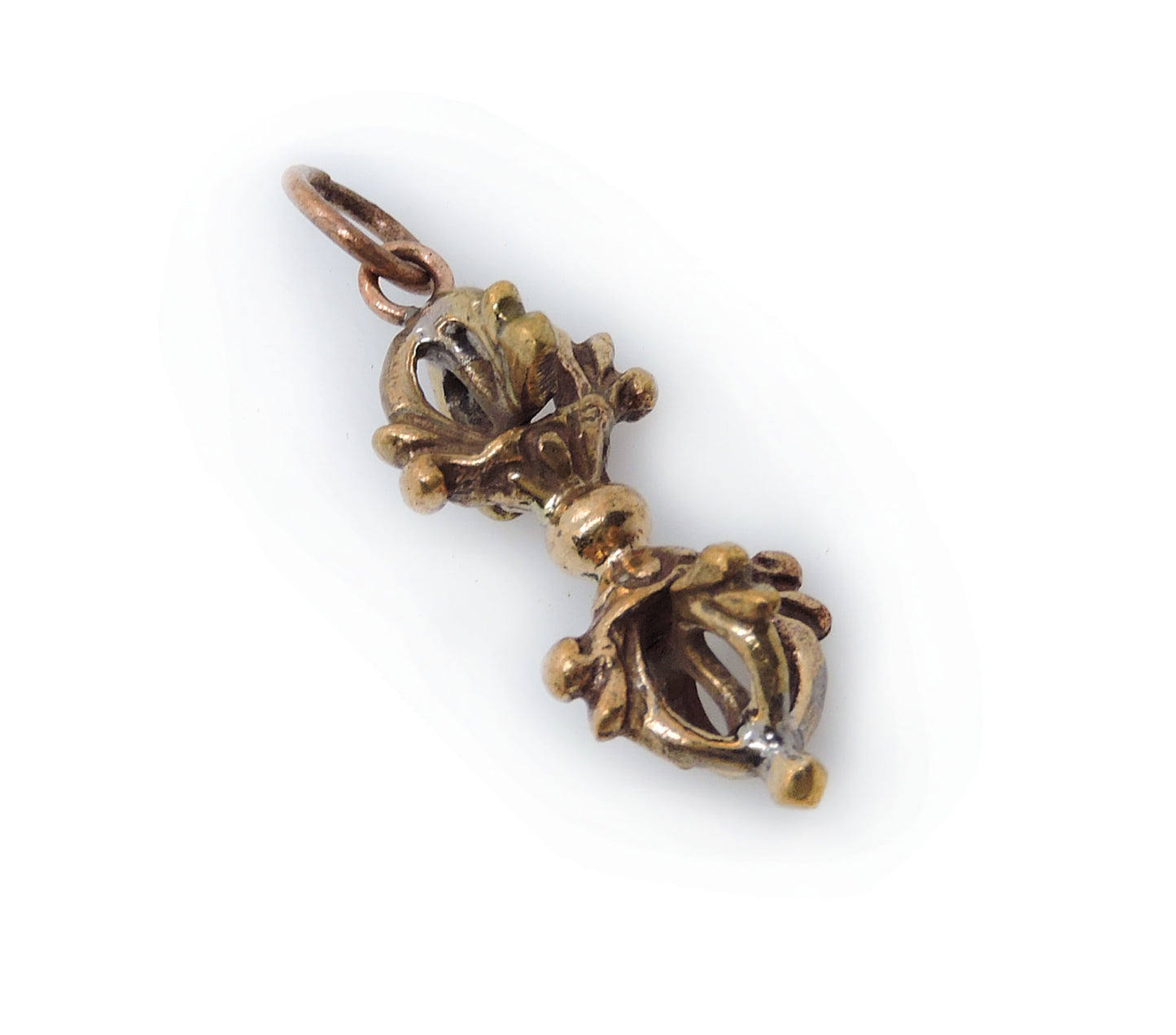 Handmade Copper Dorje Vajra Wisdom Pendant
