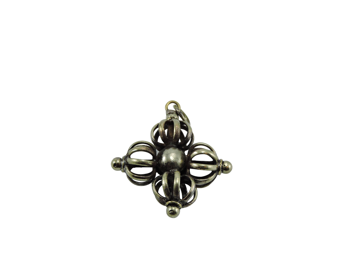 Handmade Tibetan Double Dorje Vajra Pendant