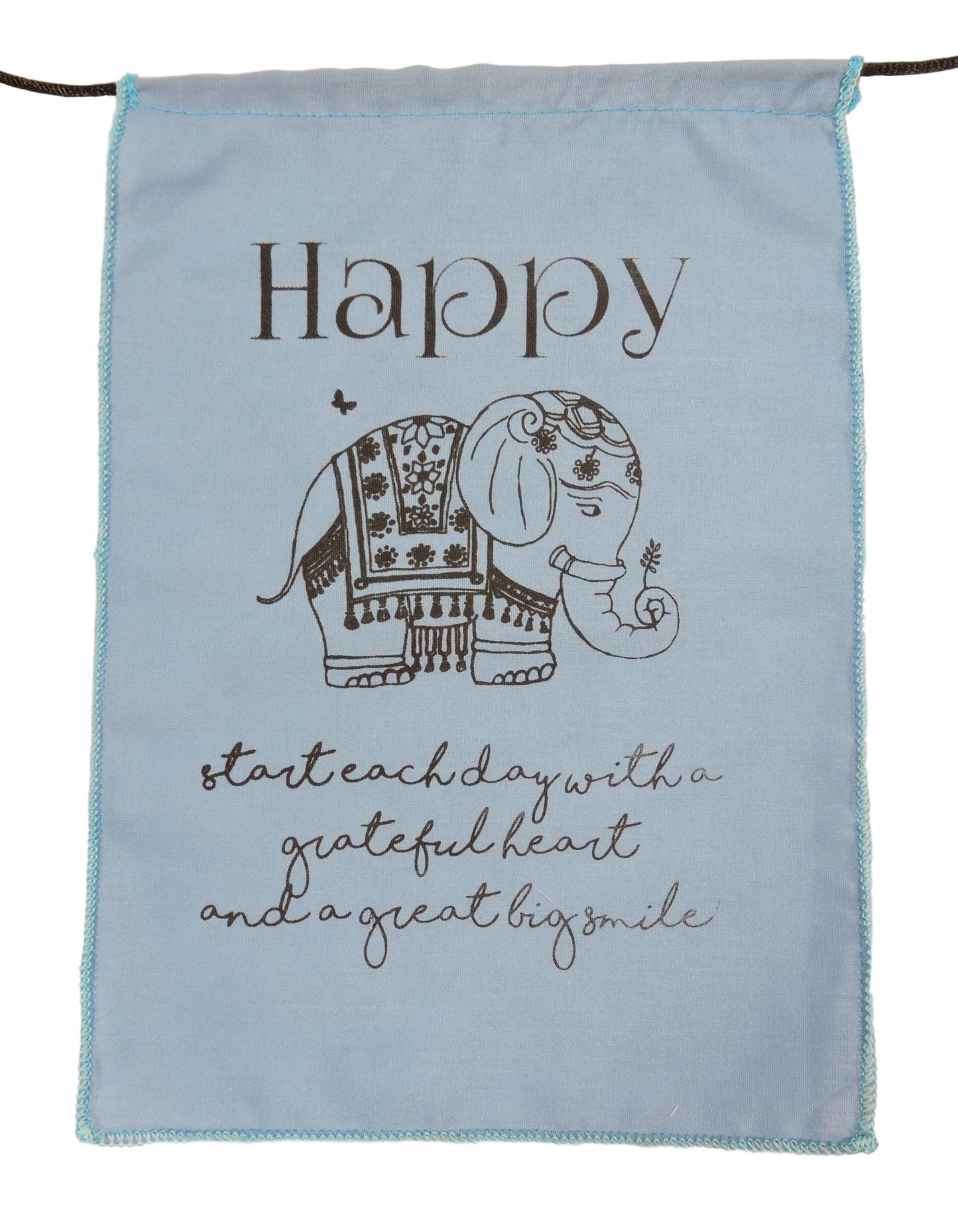 Handmade Believe, Dream, Happy, Love, Wisdom, Mindful Affirmation Prayer Flags
