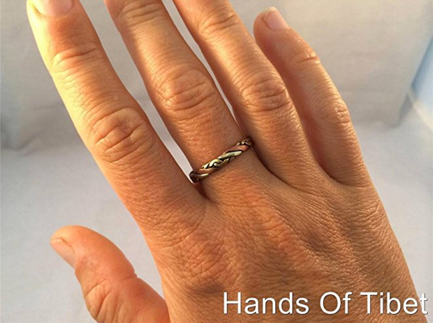 Handmade Three Metal Healing Medicine Ring From Nepal