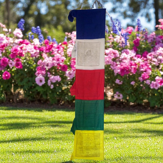 Tibetan Vertical Prayer Flags