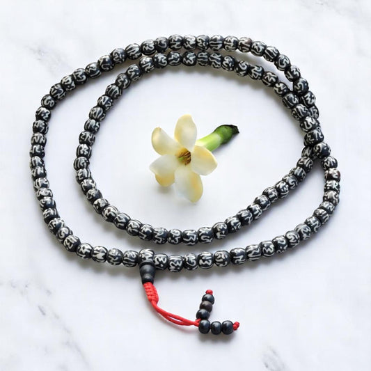 Handmade Buddha of Compassion Mala 108 for meditation