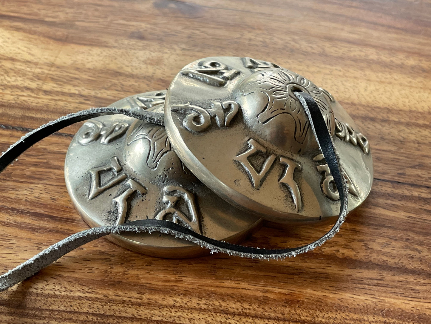 Buddha of Compassion Mantra Tingsha set