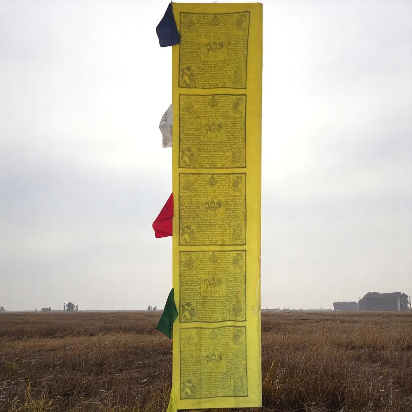 Tibetan Vertical Prayer Flags Wind Horse Good Luck
