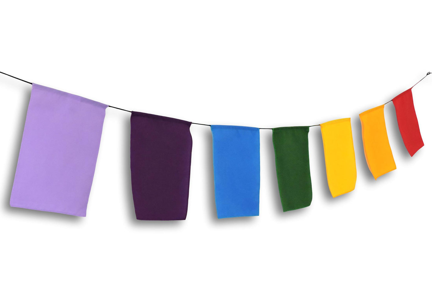 Blank prayer flags high quality surged Edge Put Your own Prayers 6X8"