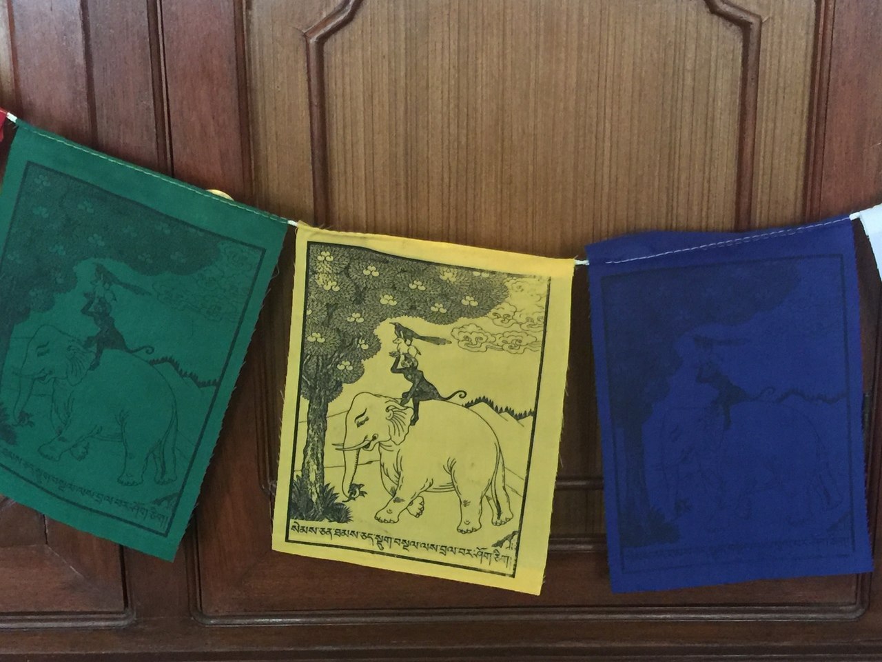 The Four Peaceful Friends Prayer Flags