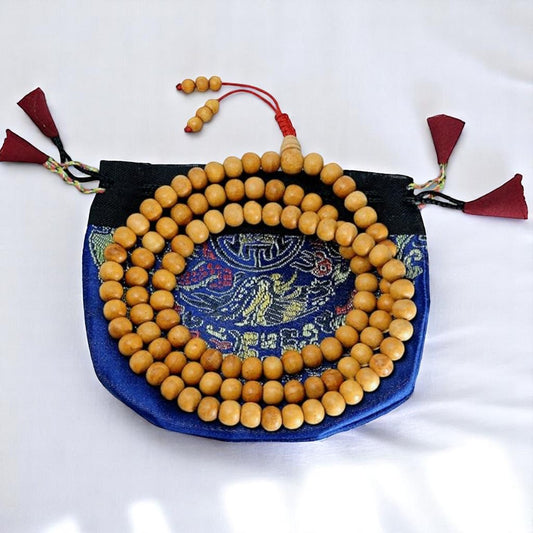 108 Bead Wood Mala for Meditation